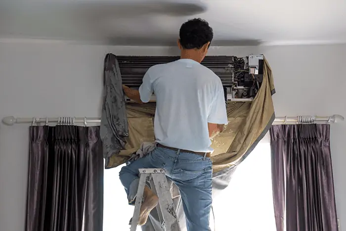 Air duct repair guy