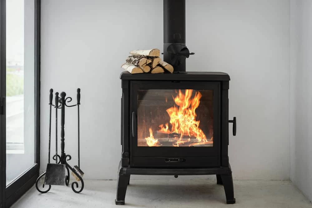 Wood Stove Fire - New Jersey